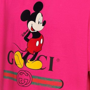 For Sale Shopping For New Gucci Men S Pink Disney Cotton Crewneck T Shirt Tee Top Medium 17 Spring And Summer New Products Ska Skt Co Id