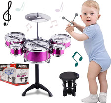 Kids Drum Set Toddler Instrument Set Educational Percussion Stimulating Children