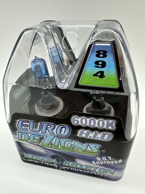 Euro Dezigns 6000k HID Xenon Krypton 894 Brand New (2)!!!