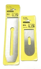 2-Pc Plane Iron Blade ( 1 Pc of 2" x 7-1/2", 1Pc of 1-5/8" x 4-1/4")