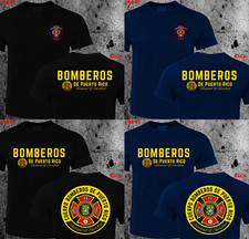 Camiseta Bomberos De Puerto Rico Bomberos Bomberos Diseño HQ