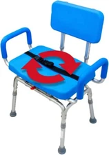Platinum Health Revolution Pivoting Shower Chair - Blue