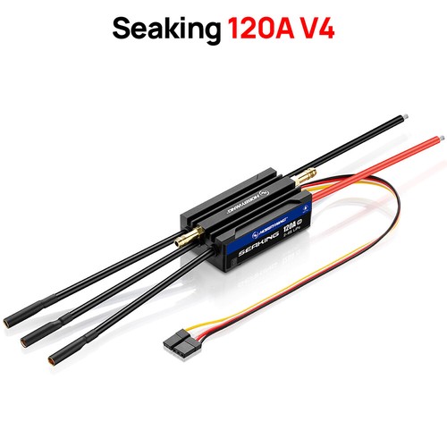 HOBBYWING Seaking V4 Sensorless Brushless ESC 30A-160A IP67 for RC Model Boats - Picture 24 of 25