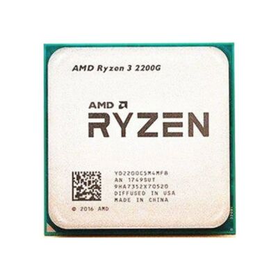 AMD Ryzen 3 2200G Processor 4Core 4Threads 3.5GHz(3.7) AM4  - Desktop CPU