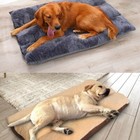 Pet Cat Dog Bed Cushion Puppy Mat Washable Warm Soft Fluffy Basket Kennel Pillow