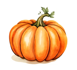Pumpkin Halloween Self Adhesive Sticker