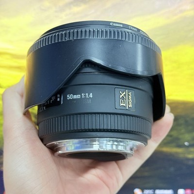 Sigma 50mm f/1.4 EX DG HSM Lens Canon EF Mount | Lens Perfect Condition | PRIME