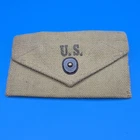 US Military Issue WW2 1942 Medical First Aid Kit Canvas Bandage Pouch 1942 NOS?