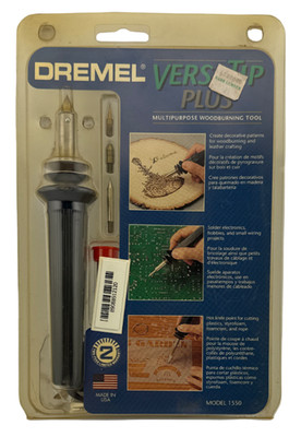 Dremel Versa tip Soldering Iron 1550 WOOD LEATHER CUTTING NEW