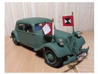 Elastolin Lineol Kommandeurwagen Citroen Militär II. WK