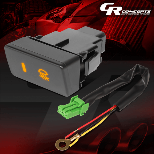 DASH MOUNTED FOG LIGHT CONTROL SWITCH+WIRING HARNESS FOR 2014-2016 HONDA ODYSSEY - Picture 1 of 6