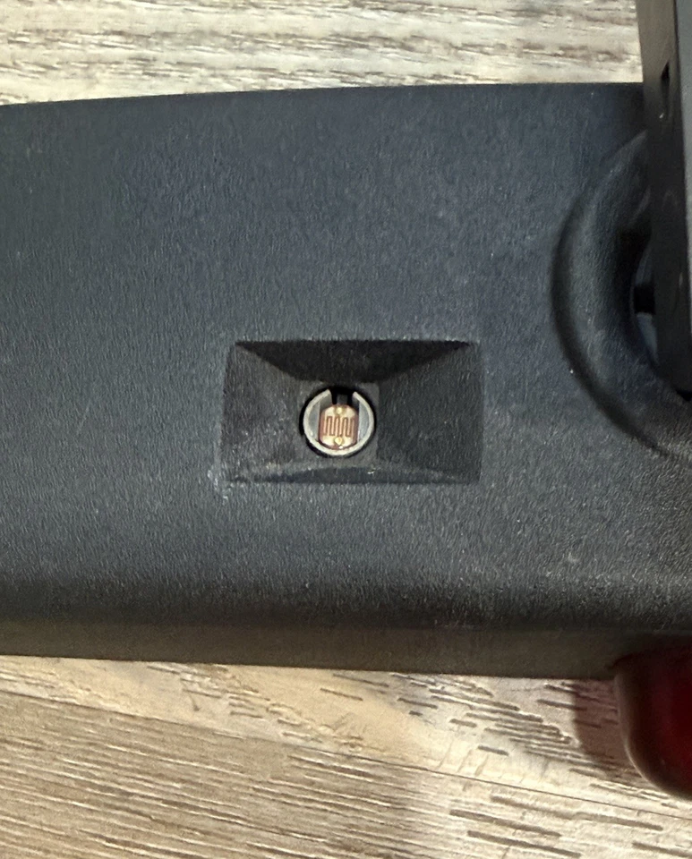 01-06 BMW E46 330ci CONVERT AUTO DIM INTERIOR REAR VIEW MIRROR W HOMELINK OEM - Image 4 of 4