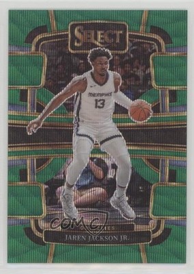 2023-24 Panini Select Concourse Green Wave Prizm 29/50 Jaren Jackson Jr #30 1jc7