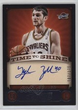2013-14 Panini Timeless Treasures Time to Shine /175 Tyler Zeller #23 Auto 05fy