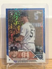 2023 Topps Update Series - Braden Bristo #US282 Blue Foil /999 (RC)