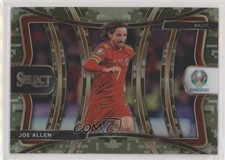 2020 Panini Select UEFA Euro Preview Mezzanine Camo Prizm 27/49 Joe Allen 4f5