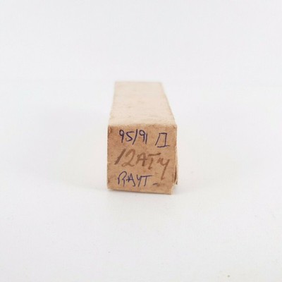 1 X JRP 12AT7 RAYTHEON-ROHR. DG. GRAUE PLATTEN. PRODUKTION DER 1960ER...