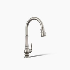 KOHLER Artifacts K-29709-VS Touchless Pull-Down Faucet 3-Spray Stainless