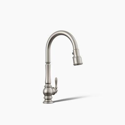 #ad KOHLER Artifacts K 29709 VS Touchless Pull Down Faucet 3 Spray Stainless $585.90