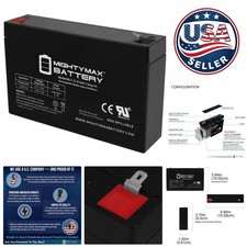 Dependable 6 Volt 7 AH SLA Battery with F1 Terminal for Versatile Applications