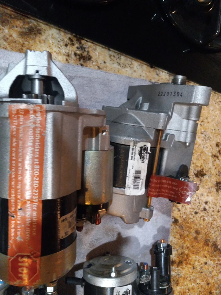 lot of 8  remanufactured carquest  Starters - Image 2 of 4