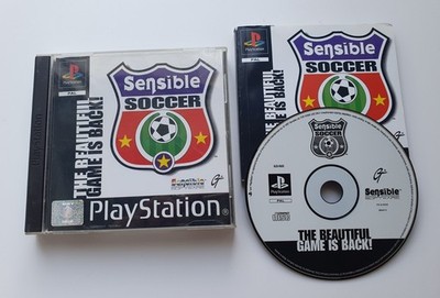 Sensible Soccer 2000 Sony PS1 Spiel, Playstation Videospiel Fußball