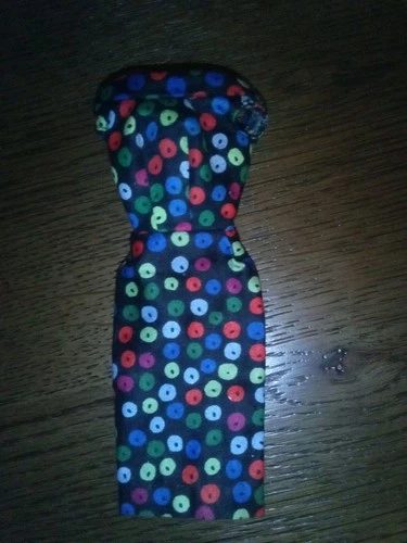 Vintage Barbie Doll 1959 "Apple Print Sheath" Dress Only! Htf!