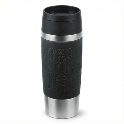 Emsa Isolierbecher Travel Mug Classic | 0,36 l | Edelstahl