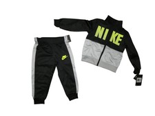 Nike Baby Toddler Boys Hoodie Outfit Set Joggers Pants Jacket Track Suit 2T
