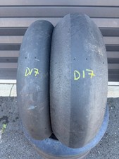 Dunlop KR KR108 SSP Supersport Slicks Motorcycle Race Track Tyres 125/ 185/70-17