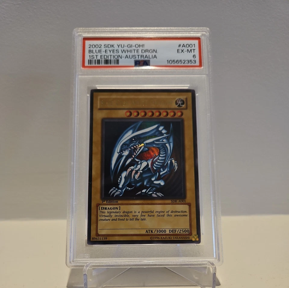 Yu-Gi-Oh! TCG Blue-Eyes White Dragon 1st Edition SDK-A001 English 2002 - Image 2 of 4