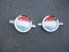 Mopar 1962 Chrysler 300h 300 Sport Quarter Panel Emblems Medallions Minty Set 1 Mopar 1962 Chrysler 300h 300 Sport Quarter Panel Emblems Medallions Minty Set 1