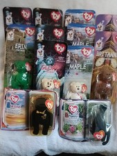 Complete Set Collect Them All Four 1997 Ty The Bear Beanie Baby Beanie Bears And
