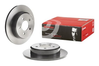 2x BREMBO Bremsscheibe PRIME LINE - UV Coated 08.A351.11 für CHRYSLER VOYAGER RG
