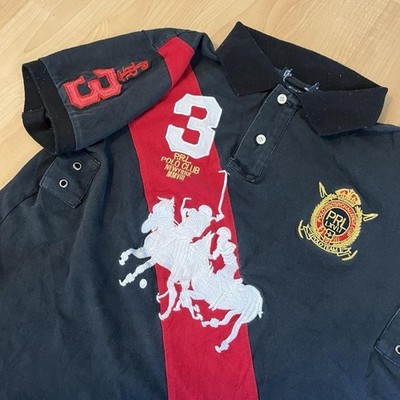 トップス Ralph Lauren Big Pony Rugby Shirt 90sY2K Vintage Y2K Rare Polo Ralph Lauren Preppy Big Pony Rugby Polo