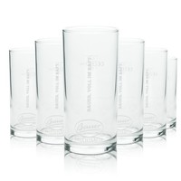 6X Bauer Saft Glas 0,2L Longdrink Amsterdam Becher Cocktail GläSer Gastro Bar