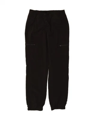 EDDIE BAUER Womens Joggers Cargo Trousers US 6 Medium W30 L31 Black DA77 - Image 1 of 3