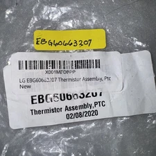 EBG6063207 EBG50673230 Genuine OEM Refrigerator Thermistor / Compressor PTC