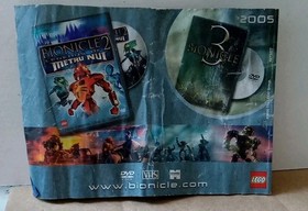 LEGO Bionicle Visorak Vohtarak Set 8742 With Poor Booklet Instructions open box