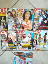 Chi rivista anni 90/2000 lotto 6 num + 1 inserto Elle MacPherson Demetra Hampton