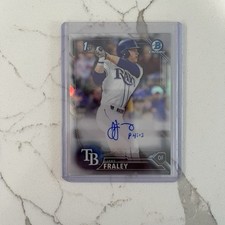 Jake Fraley 2016 1st Bowman Draft Chrome Refractor 011/499 CDA-JF On-Card Auto🔥