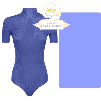 MERINO RIB STRING BODY by Wolford L iris bloom aus 100% kuschelig weicher Wolle