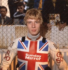 LD159-29 WIMBLEDON SPEEDWAY RACER COLIN RICHARDSON 1982 ORIG 2-1/4" COLOR FILM