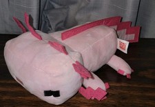 Minecraft Pink Axolotl Plush Mojang Stuffed Toy 12" Mattel 2021