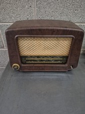 Cossor Melody Maker 524 FM/AM/SW Bakelite Main Valve Radio Vintage Prop Untested
