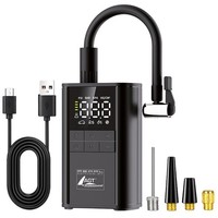Ultrakompakte Akku-Kompressor-Luftpumpe, 10,3 Bar / 150 Psi, Display