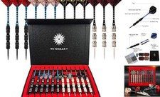 ADKX Steel Tip Darts 12 Pack Set with Nonslip Iron Barrel DARTS-A Darts-A