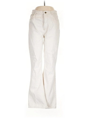 Nasty Gal Inc. Women Ivory Jeans 10