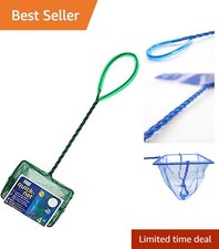 4 Inch Mesh Fish Net with 10 Inch Handle for Aquarium Use