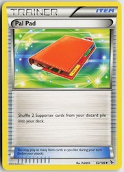Pal Pad 92/106 XY Flashfire Uncommon Trainer